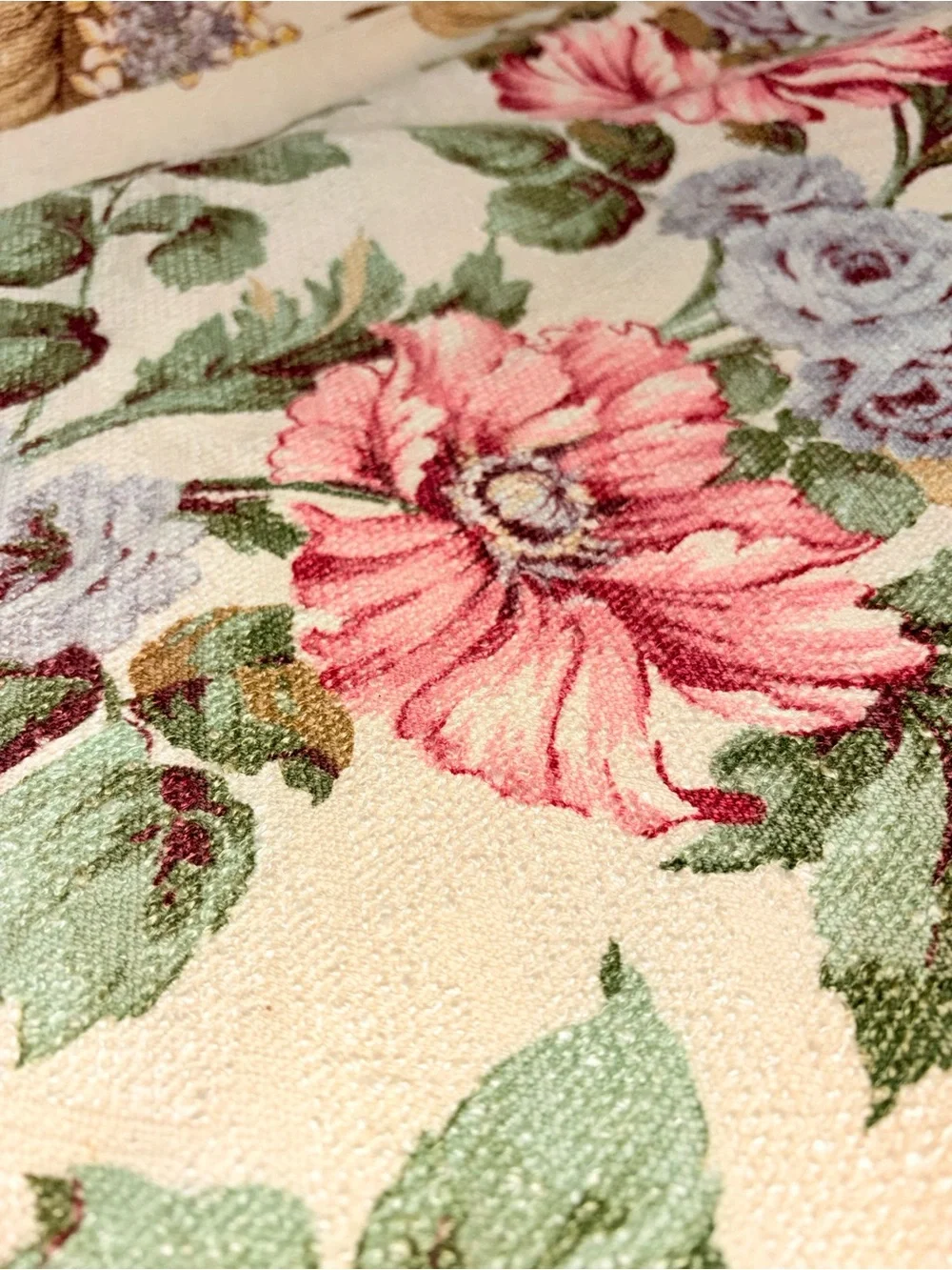 Vintage Barkcloth Curtains